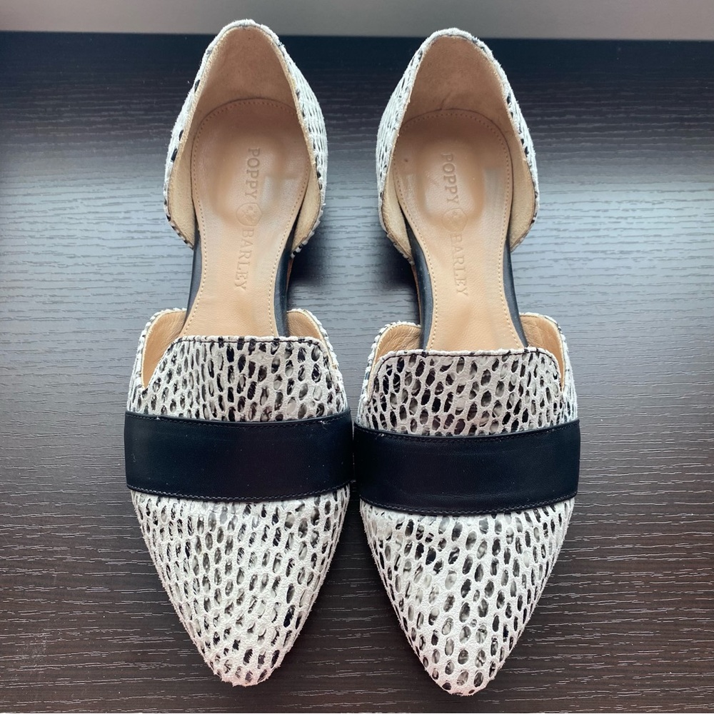 Poppy Barley D’Orsay Flats - Wide